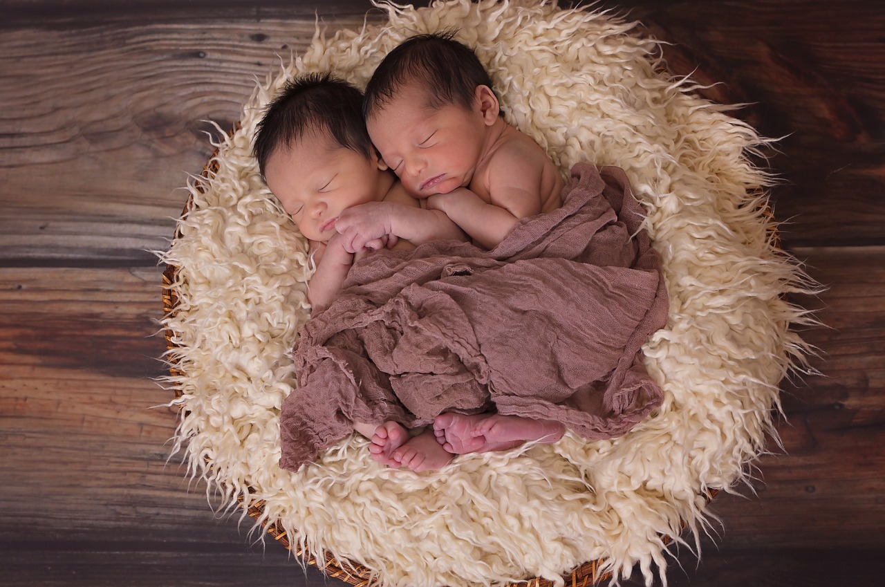 双子,出産,逆子,逆子体操,帝王切開,自然分娩双子の妊娠・出産から育児まで